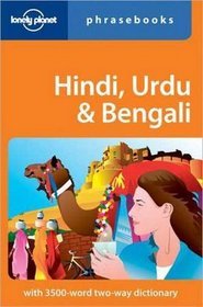 Indie Pakistan rozmówki Hindi Urdu  Bengali phrasebook