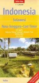 Indonezja Sulawesi mapa 1:1 500 000