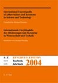 Int Enc of Abbrev  Acronyms 2004 Yearbook v 2 Revised Ed.