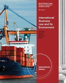 International Business Law and Its Environment