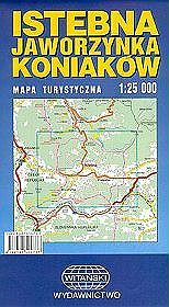 Istebna, Jaworzynka, Koniaków - mapa turystyczna (skala 1:25 000)