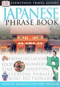 Japonia rozmówki Dorling Kinderslay Japanese Phrasebook