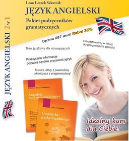 Język angielski 2w1 pakiet 3 podręczników gramatycznych