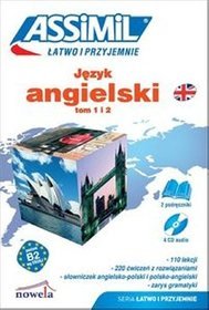 Język angielski. Łatwo i przyjemnie, tom 1 i 2 (+CD)