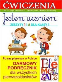 Język polski. Jestem uczniem. Zeszyty ćwiczeń 1 i 2. Klasa 1. Zeszyt ćwiczeń - szkoła podstawowa