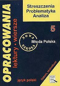 OPRACOWANIA 5 MŁODA POLSKA LEKTURY WIERSZE