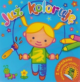 Już koloruję niebieska