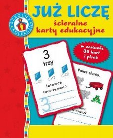 Już liczę. Ścieralne karty edukacyjne