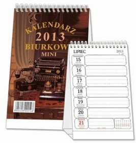 Kalendarz 2012 Biurkowy Pionowy Mini SB5
