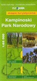 Kampinoski Park Narodowy mapa turystyczna 1:65 000