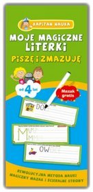 Moje magiczne literki Piszę i zmazuję