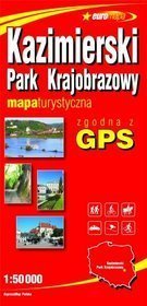Kazimierski Park Krajobrazowy mapa turystyczna 1:50 000