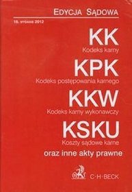 Kodeks karny, Kodeks postępowania karnego, Kodeks karny wykonawczy, Koszty sądowe karne