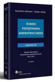 Kodeks postępowania administracyjnego. Komentarz