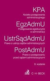 Kodeks postępowania administracyjnego Postępowanie egzekucyjne w administracji. Prawo o postępowaniu przed sądami administracyjnymi