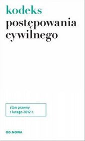 Kodeks postępowania cywilnego 1.02.2012