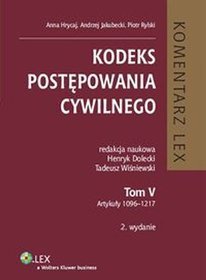 Kodeks postępowania cywilnego. Komentarz