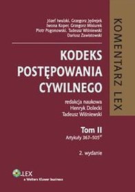 Kodeks postępowania cywilnego. Komentarz Tom II