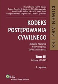 Kodeks postępowania cywilnego t.3