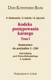 Kodeks Postępowania Karnego t.1