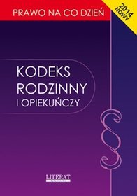 Kodeks rodzinny i opiekuńczy. 2014