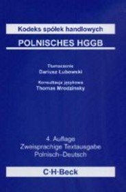 Kodeks spółek handlowych Polnisches HGGB