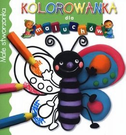 Kolorowanka dla maluchów. Małe stworzonka