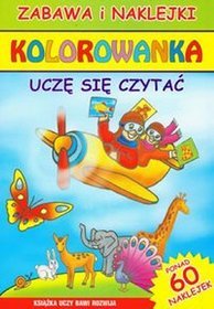 Kolorowanka Uczę się czytać