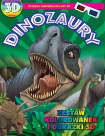 Kolorowanki 3D Dinozaury