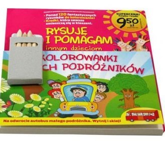 Kolorowanki małych podróżników