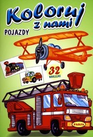 Pojazdy Koloruj z nami