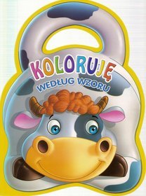 Koloruję według wzoru Krowa