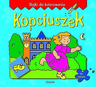 Kopciuszek - Bajki do kolorowania