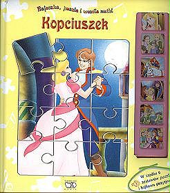 Kopciuszek. Bajeczka, puzzle i wesołe nutki