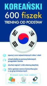 Koreański 600 fiszek. Trening od podstaw (+ CD Fiszki mp3)