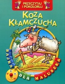 Koza kłamczucha Przeczytaj i pokoloruj