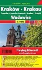 Kraków Wadowice city pocket mapa 1:10 000 Freytag  Berndt