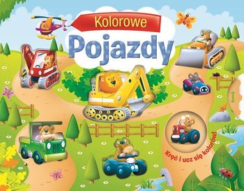 Kręć i ucz się kolorów - Kolorowe pojazdy