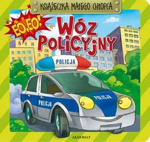 Książeczka małego chłopca Wóz policyjny