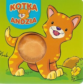 Kotka Andzia Książeczka z piszczałką i futerkiem