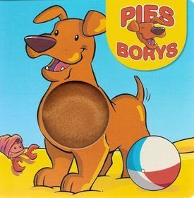 Książeczki z piszczałką i futerkiem - Pies Borys
