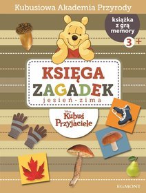 Księga zagadek. Jesień - zima. Kubuś Puchatek