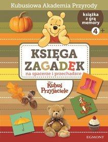 Księga zagadek. Na spacerze i przechadzce. Kubuś Puchatek.