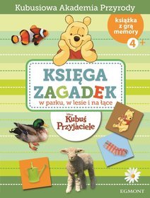 Księga zagadek. W parku, w lesie i na łące. Kubuś Puchatek