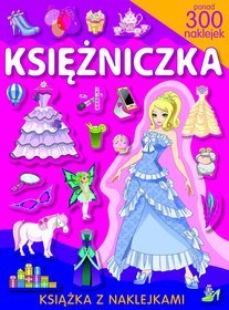Księżniczka. Ponad 300 naklejek