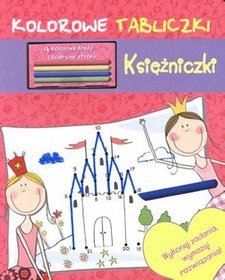 Księżniczki. Kolorowe tabliczki