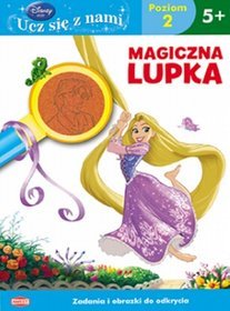 Disney Ucz się z nami Księżniczki Magiczna lupka