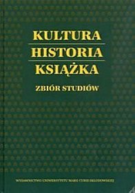 Kultura Historia Książka Zbiór studiów