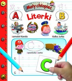 Literki. Mały chłopiec