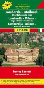 Lombardia mapa 1:150 000 Freytag  Berndt